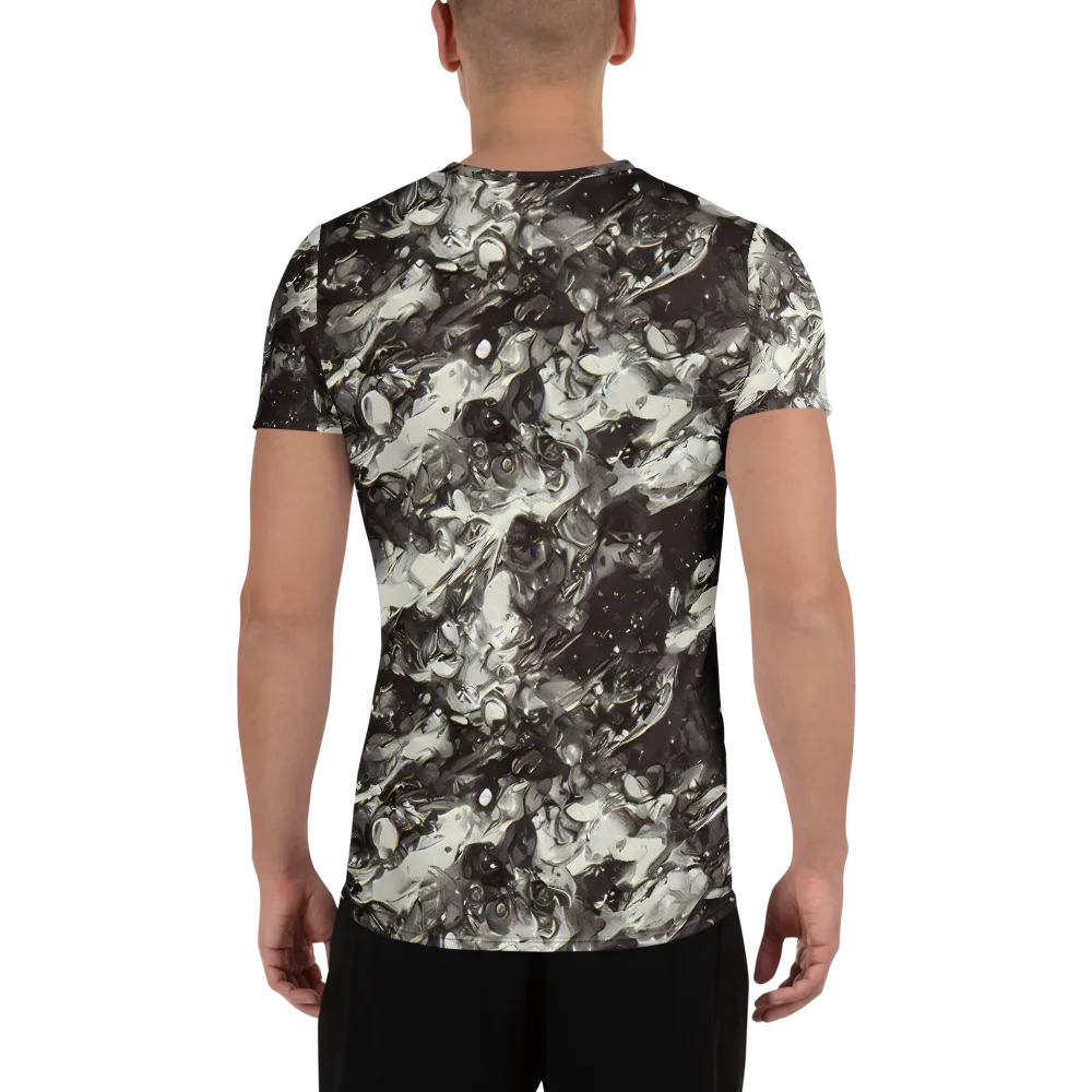 Nocturne Melt on Men's Athletic T-Shirt — Back