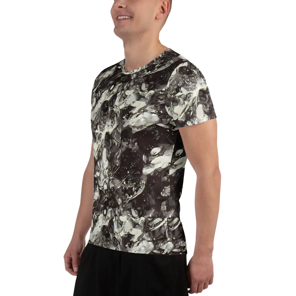 Nocturne Melt on Men's Athletic T-Shirt — Left