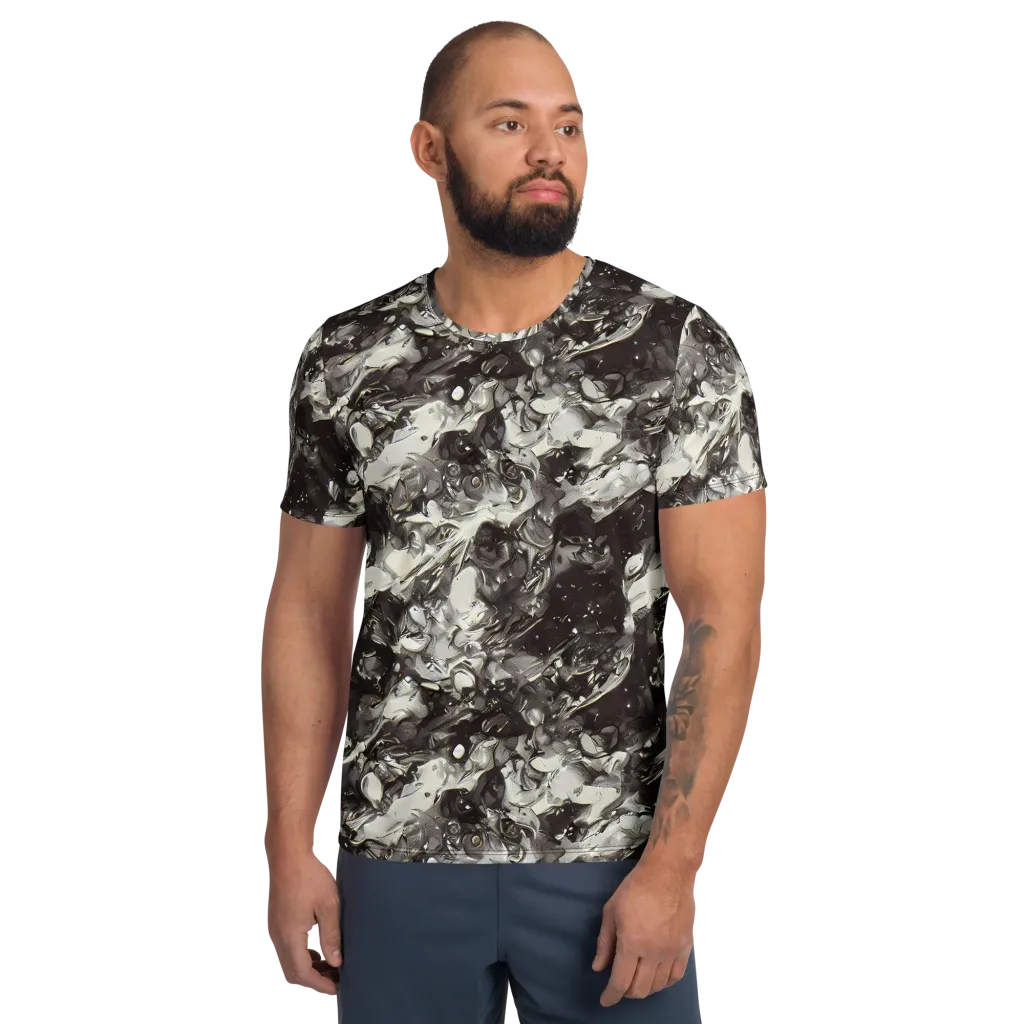 Nocturne Melt on Men's Athletic T-Shirt — Front