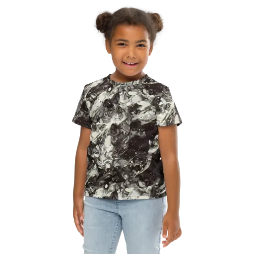 Nocturne Melt on a Kids Crew Neck T-Shirt