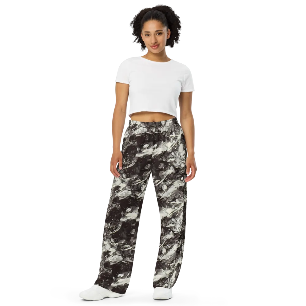 Nocturne Melt on Wide-Leg Pants — Front
