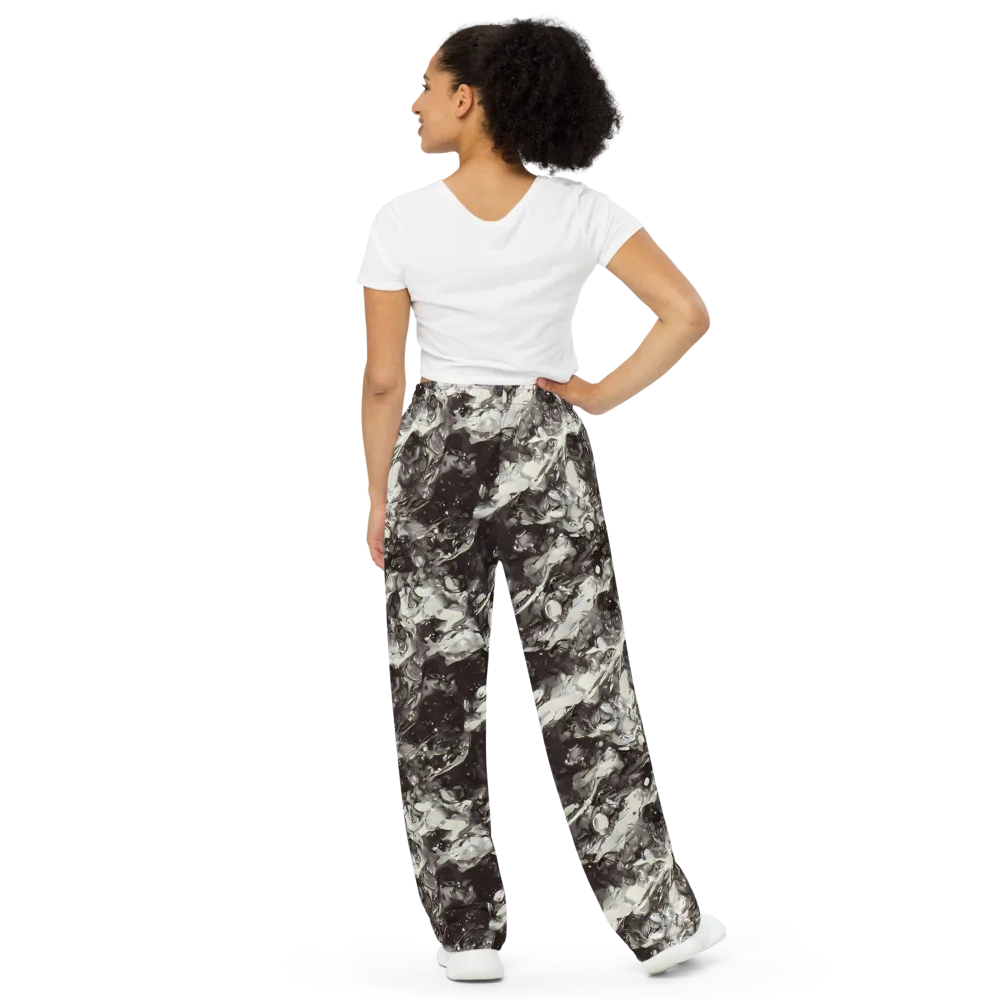 Nocturne Melt on Wide-Leg Pants — Back