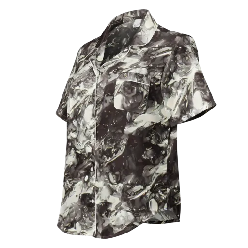 Nocturne Melt on a Women's Short Sleeve Pajama Top