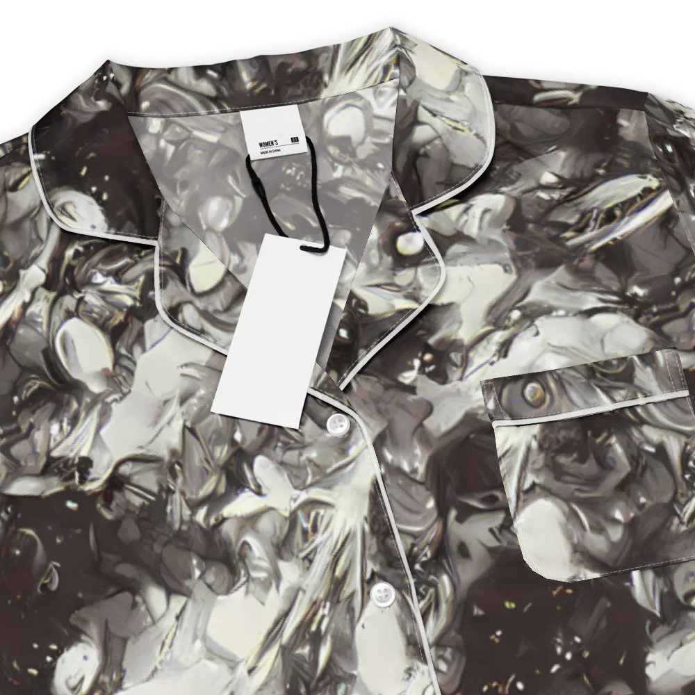 Nocturne Melt on Women's Short Sleeve Pajama Top — Product details