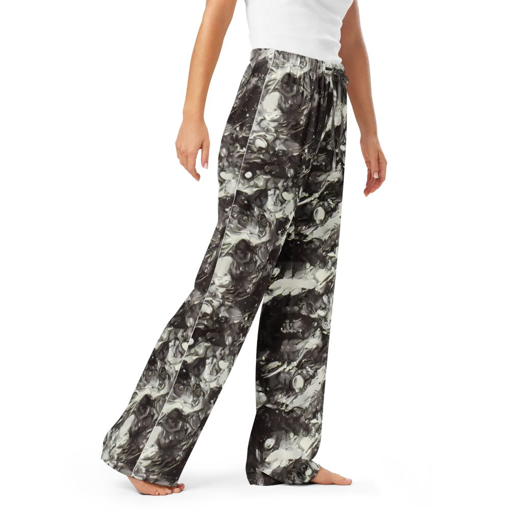 Nocturne Melt on Women's Pajama Pants — Right Front
