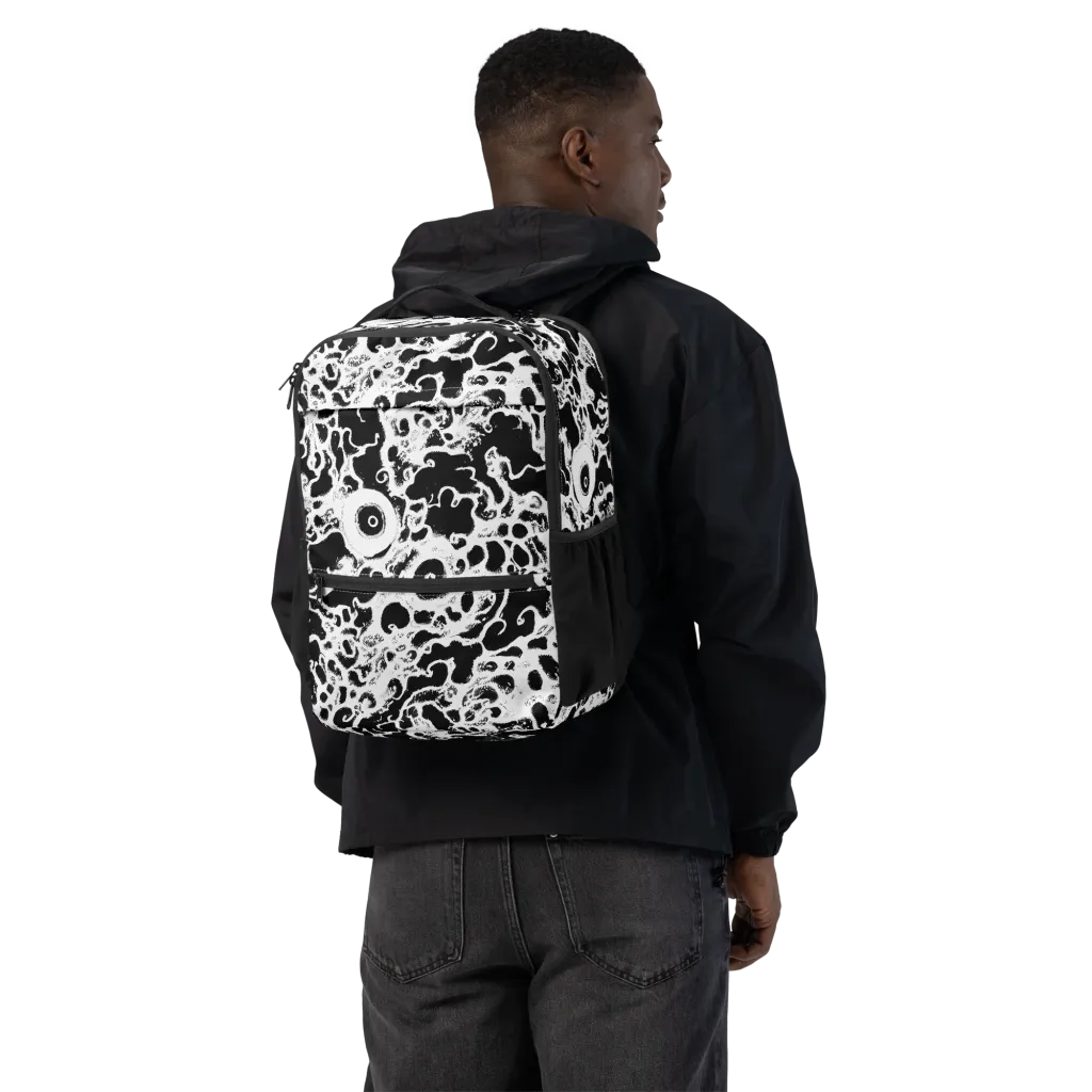 Obsidian Drift on Utility Backpack — Back