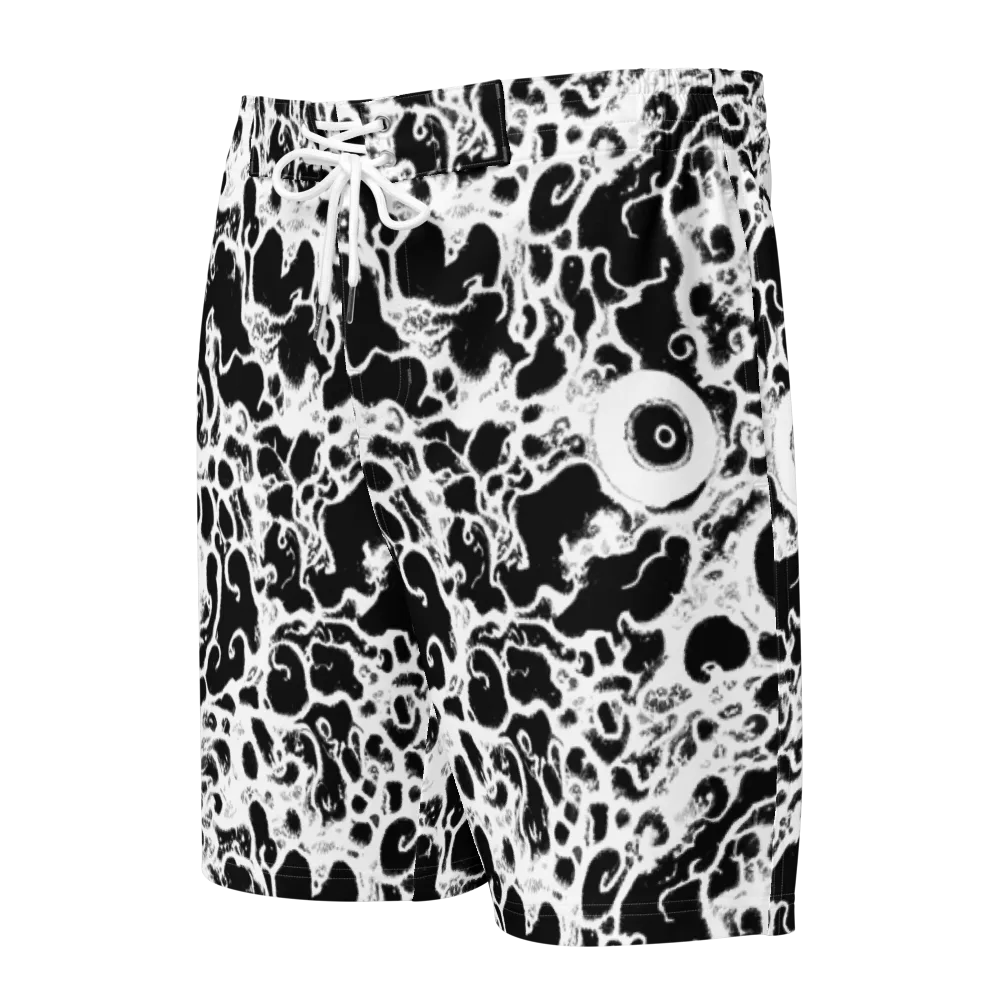 Obsidian Drift on Men's Board Shorts — Front