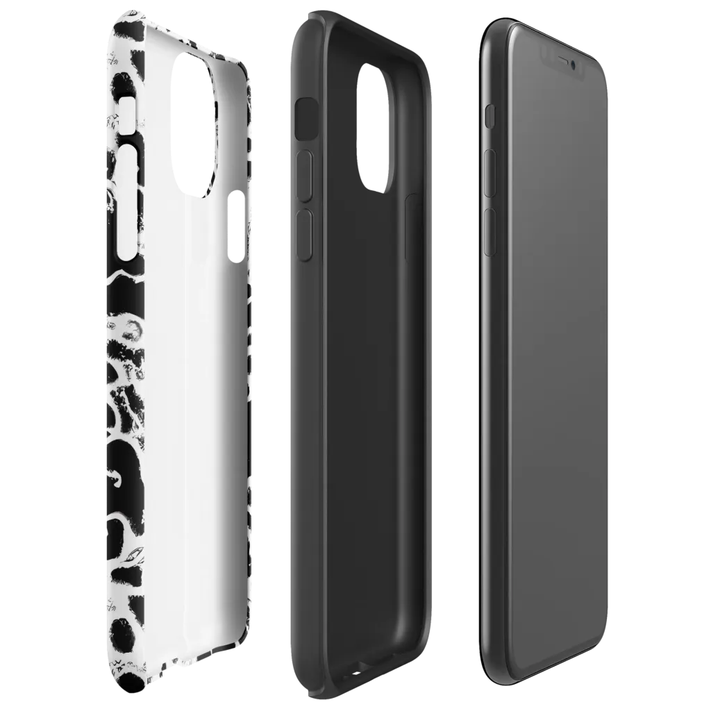 Obsidian Drift on Tough Case for iPhone® — Right