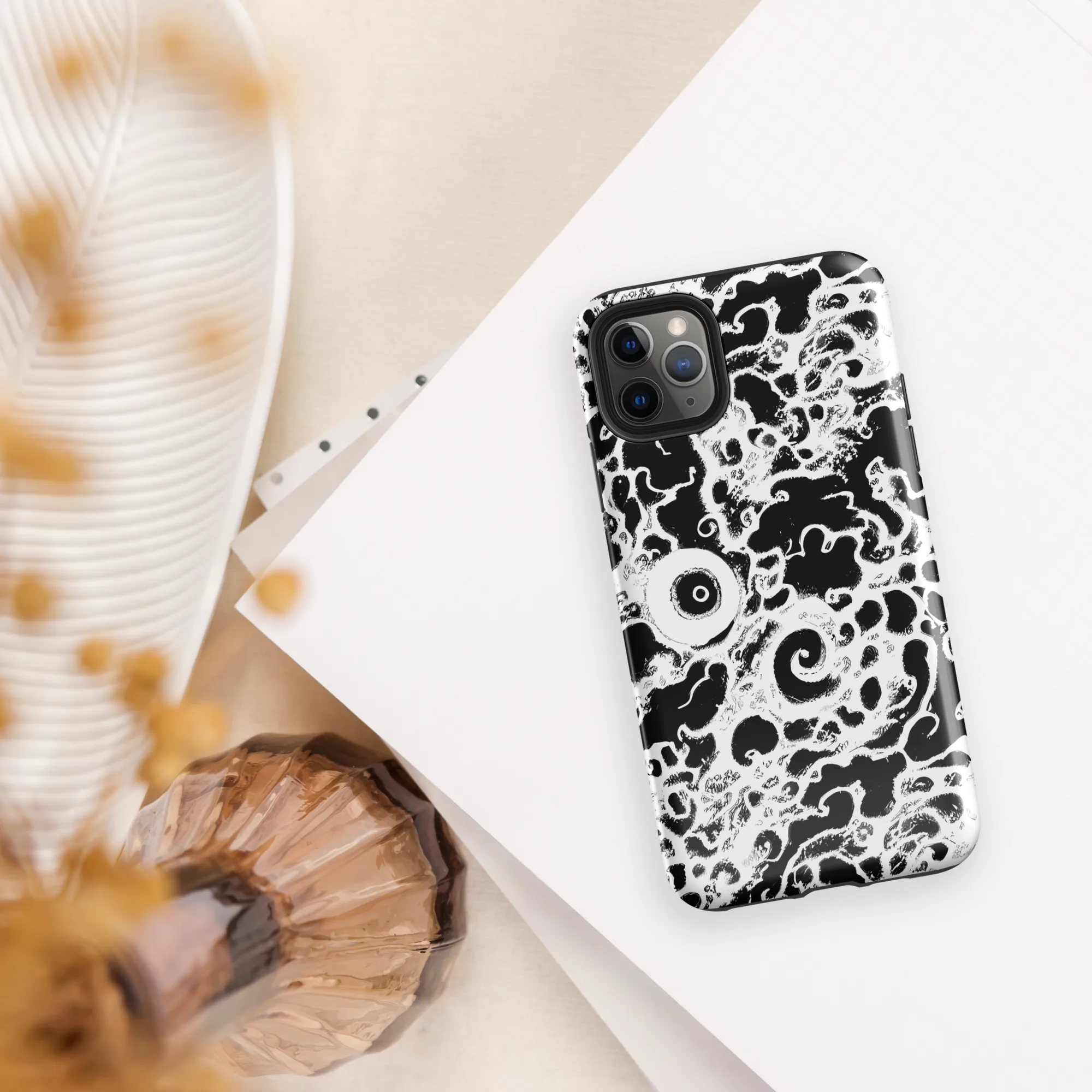 Obsidian Drift on Tough Case for iPhone® — Front