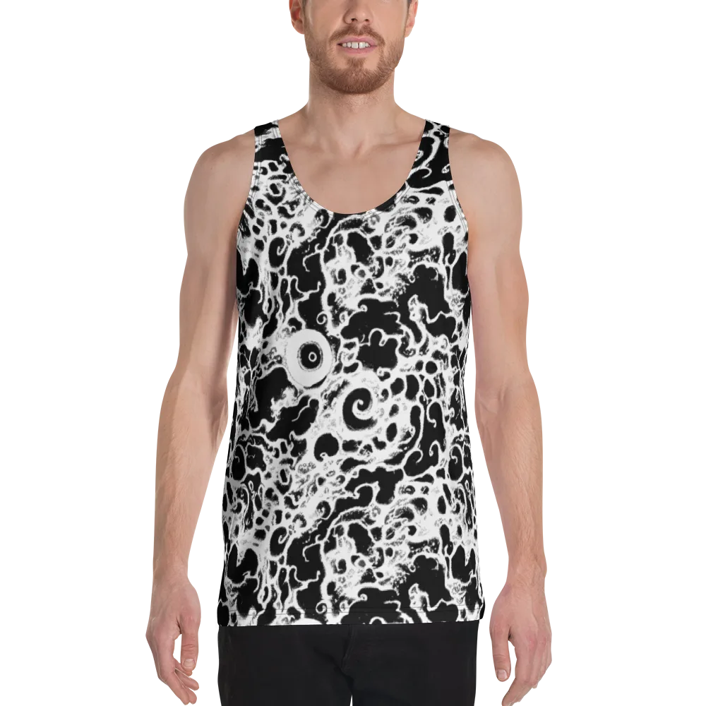 Obsidian Drift on Men's Tank Top — Front