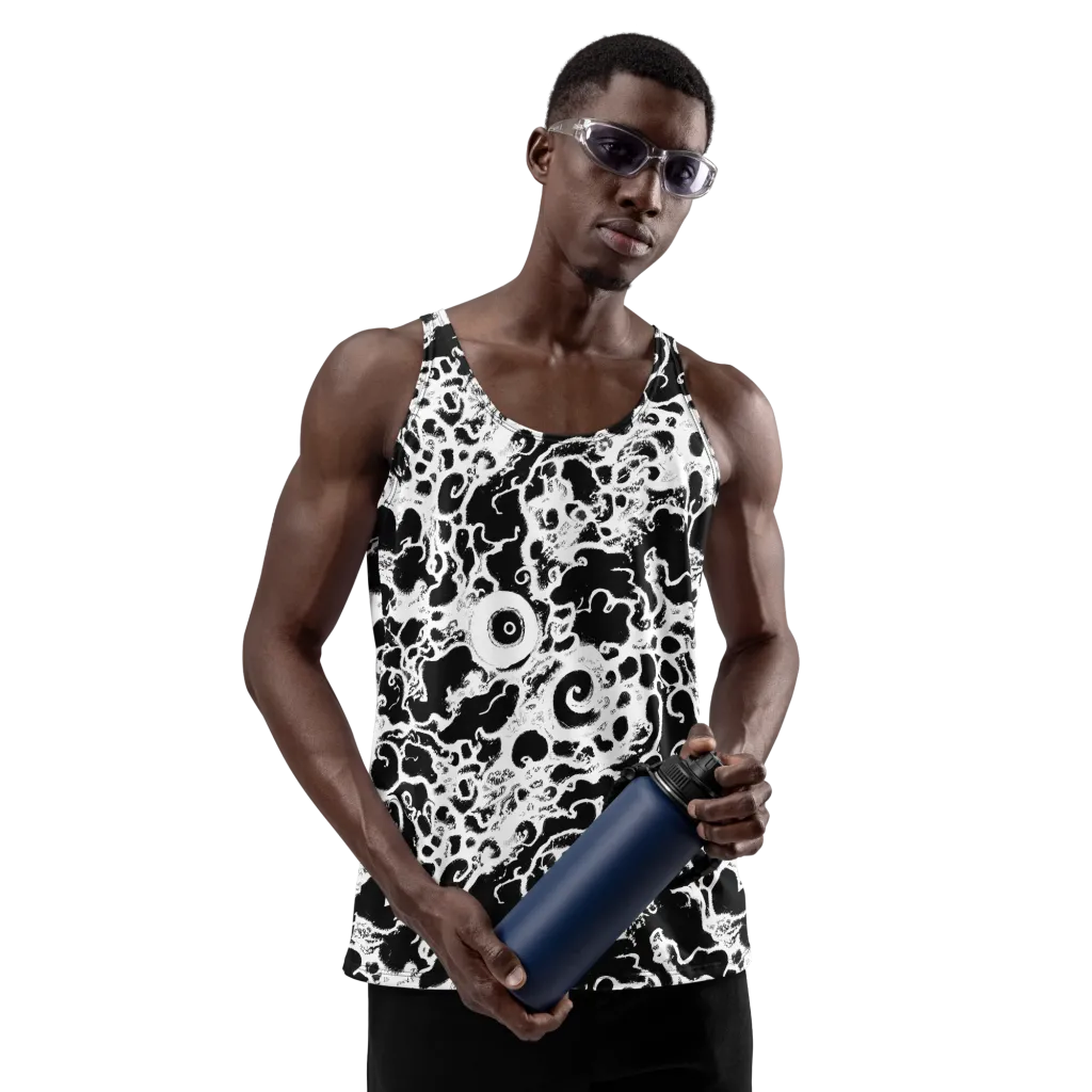 Obsidian Drift on Men's Tank Top — Front
