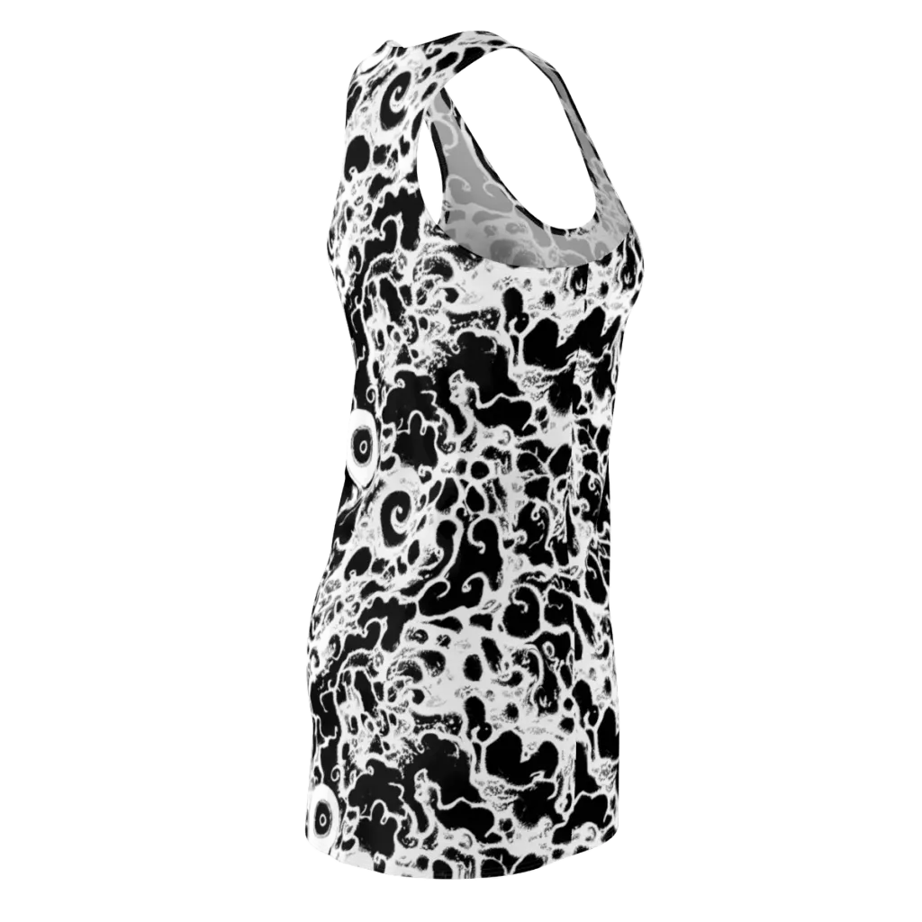 Obsidian Drift on Racerback Dress — Back Side