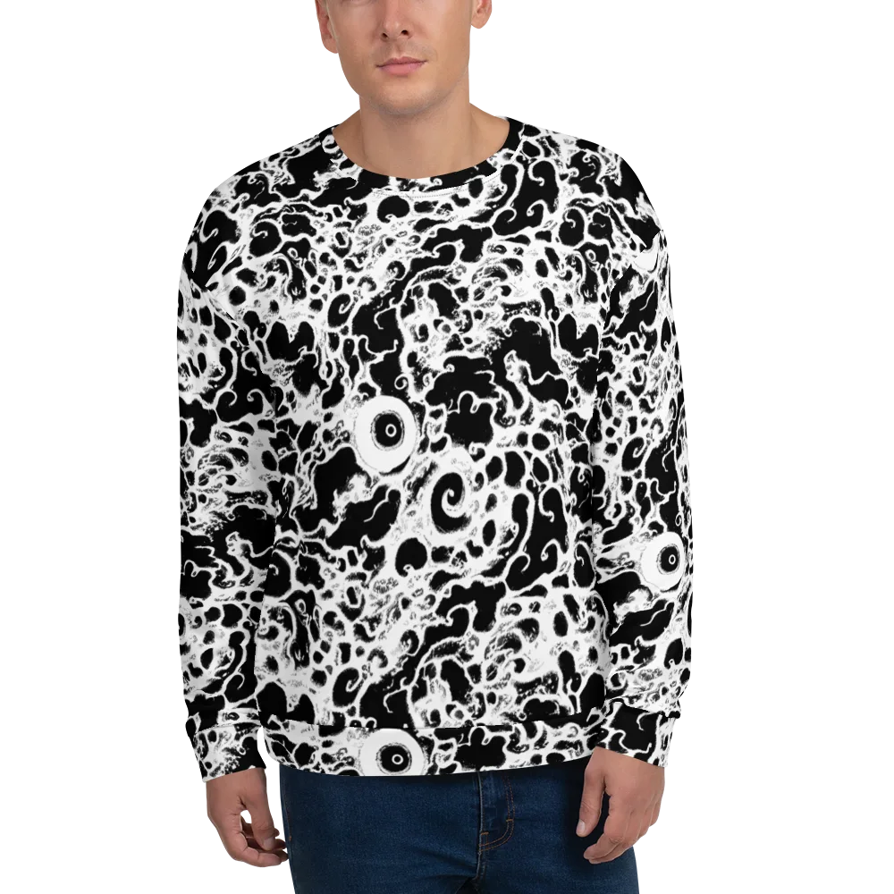 Obsidian Drift on Sweatshirt — Front