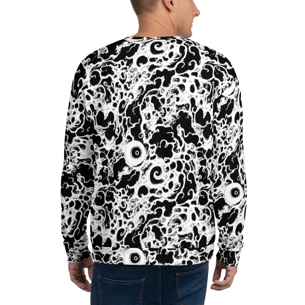 Obsidian Drift on Sweatshirt — Back