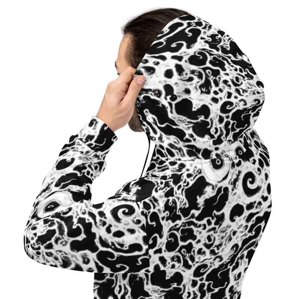 Obsidian Drift on Hoodie — Back