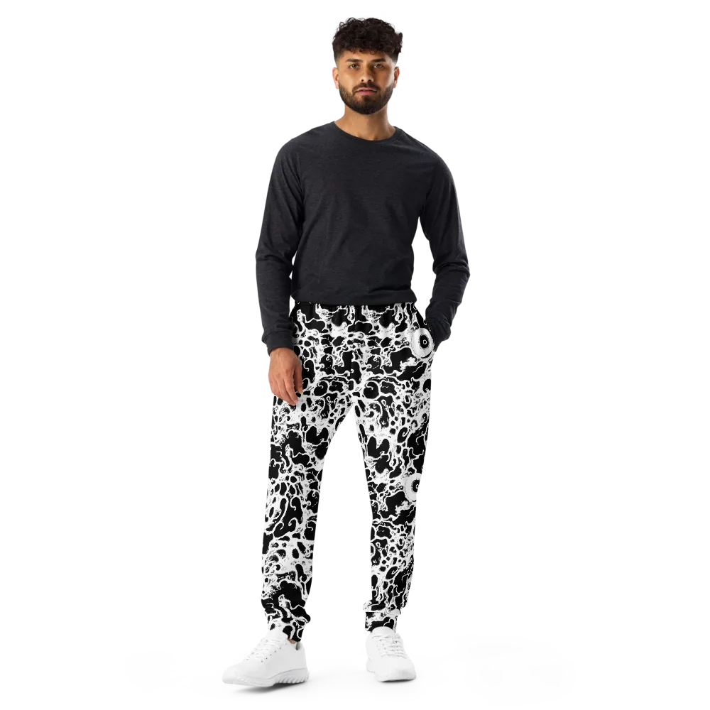 Obsidian Drift on Men's Joggers — Front