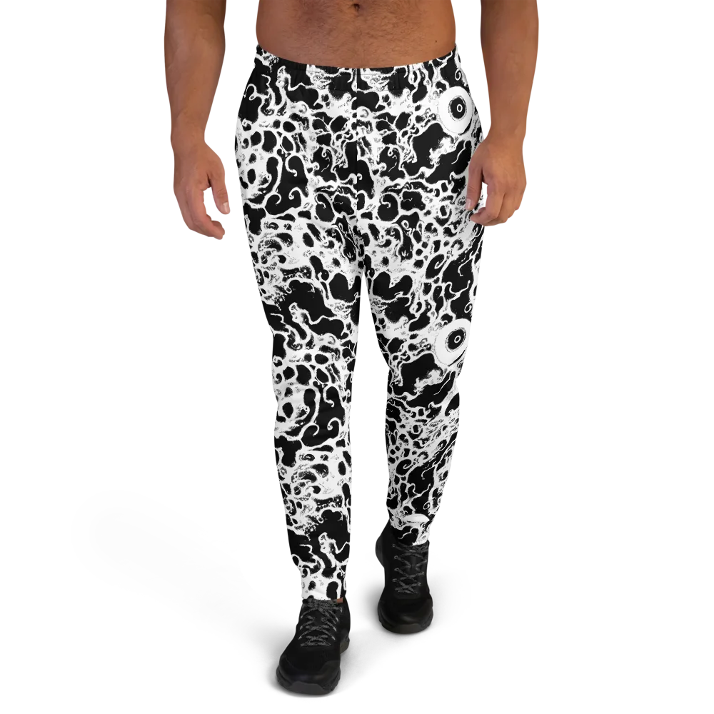 Obsidian Drift on Men's Joggers — Front