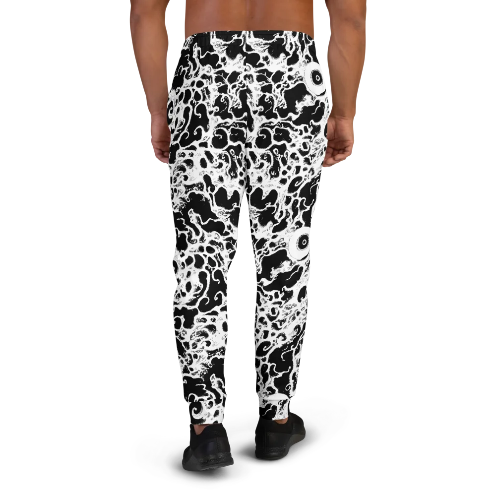 Obsidian Drift on Men's Joggers — Back