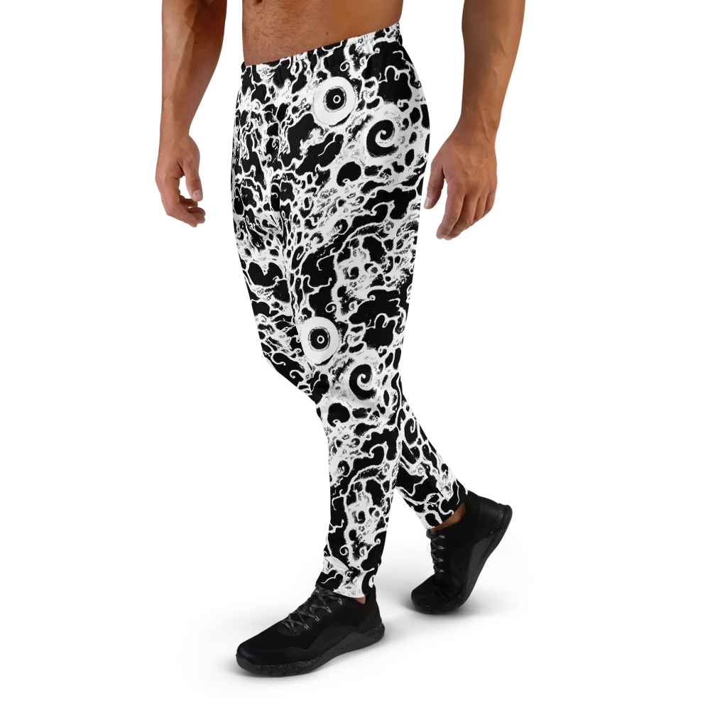 Obsidian Drift on Men's Joggers — Left