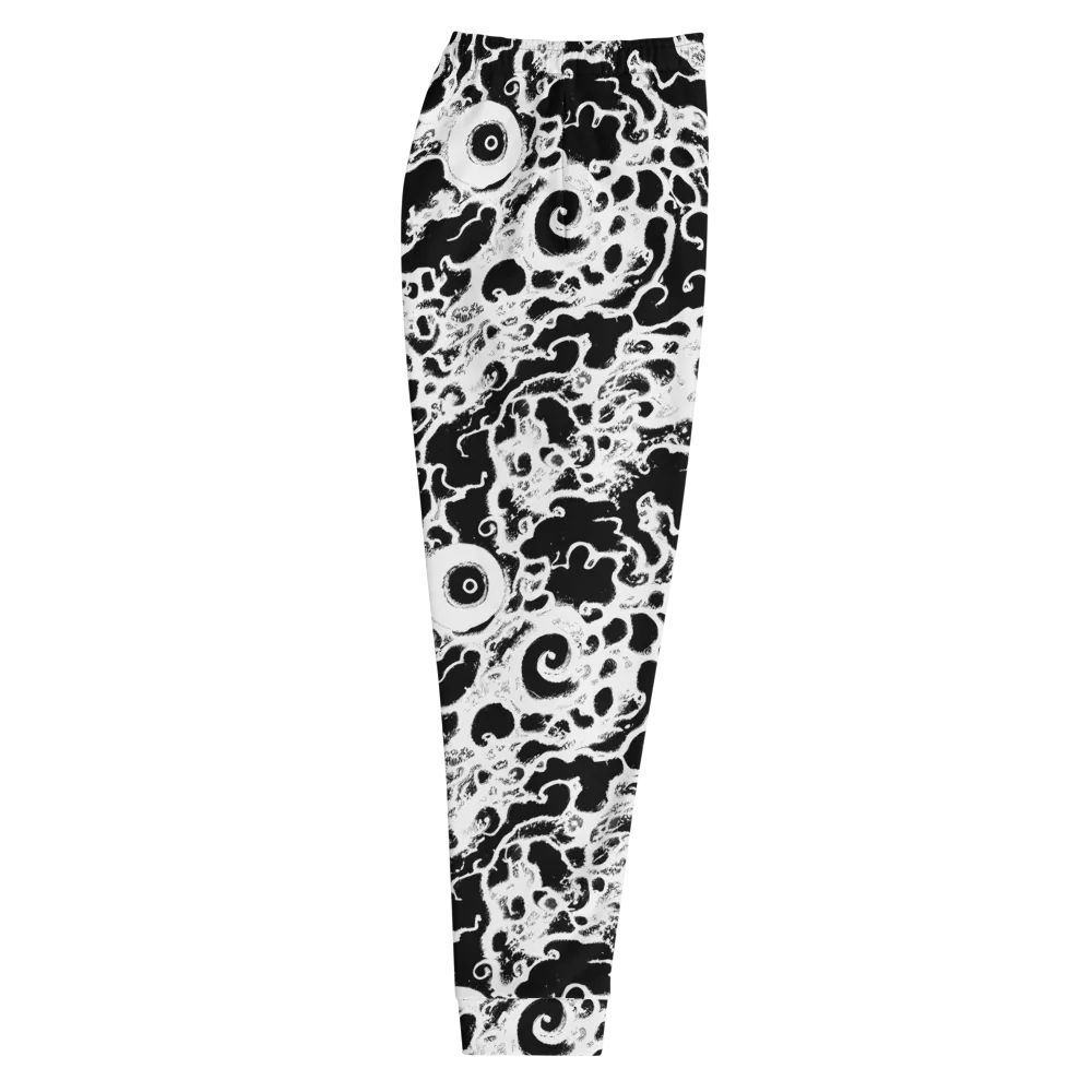 Obsidian Drift on Men's Joggers — Right