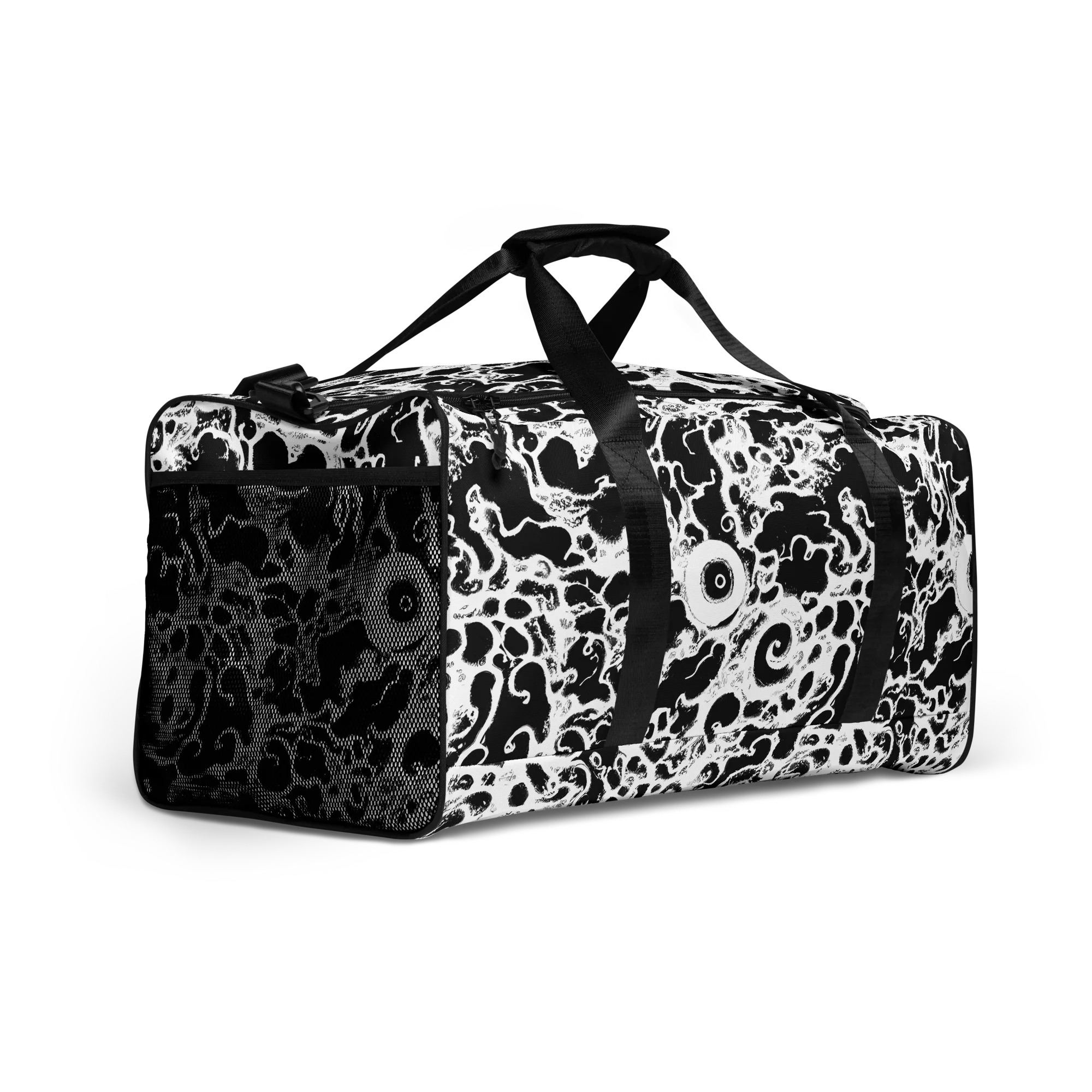 Obsidian Drift on Duffle Bag — Right Front