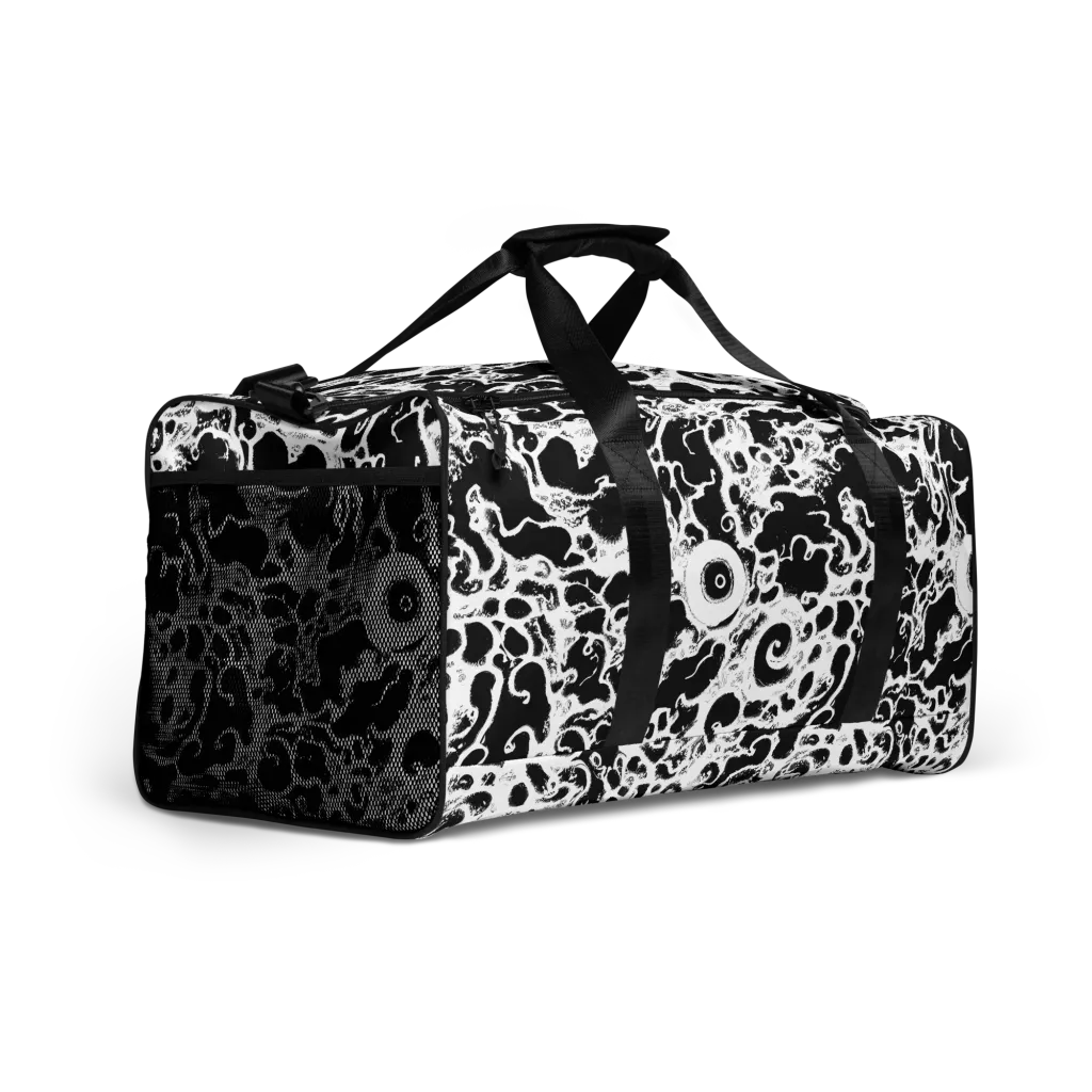 Obsidian Drift on Duffle Bag — Right Front