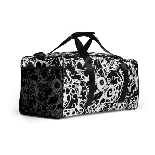 Obsidian Drift on a Duffle Bag