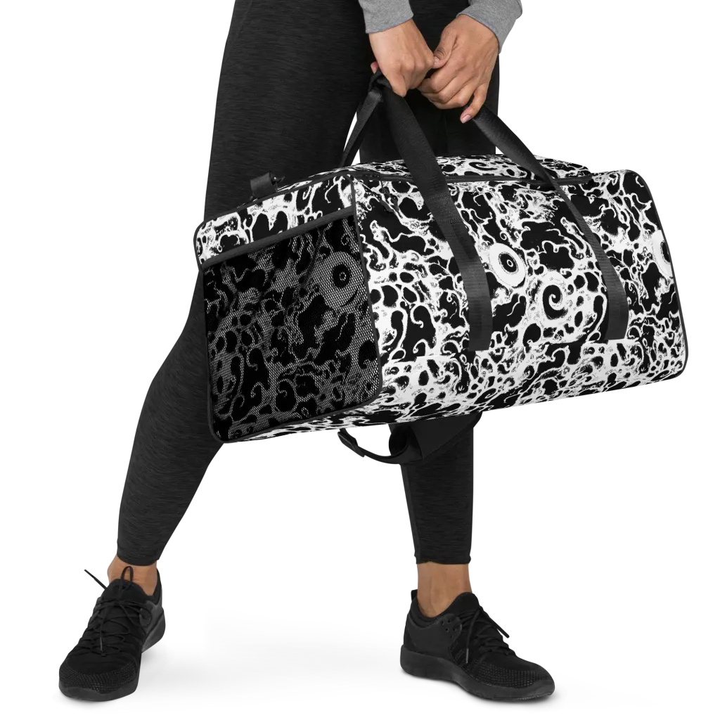 Obsidian Drift on Duffle Bag — Right Front