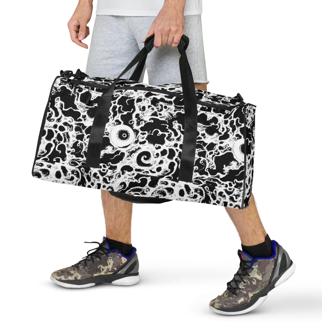 Obsidian Drift on Duffle Bag — Front