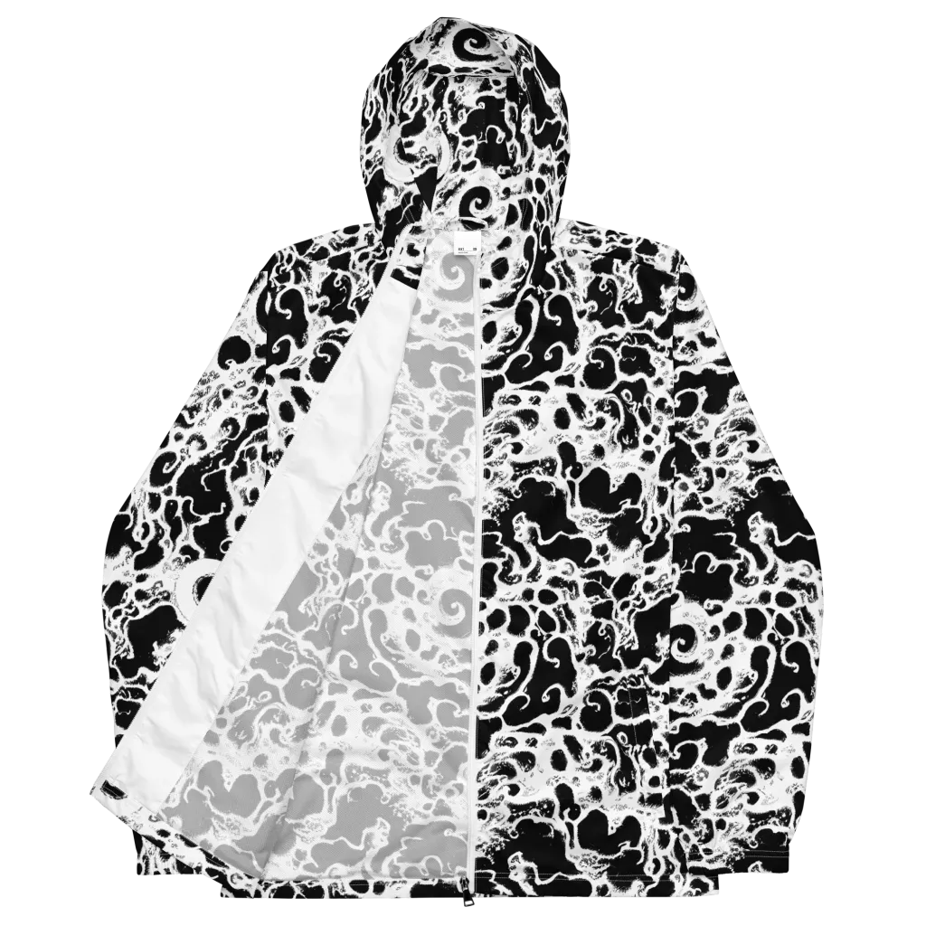 Obsidian Drift on Men's Windbreaker — Front