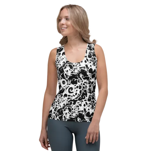 Obsidian Drift on a Women's Tank Top