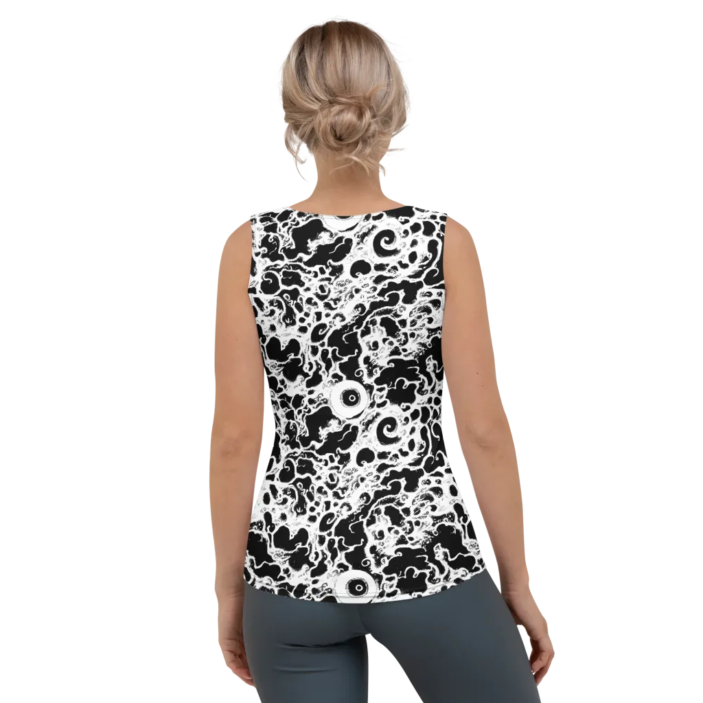 Obsidian Drift on Women's Tank Top — Back