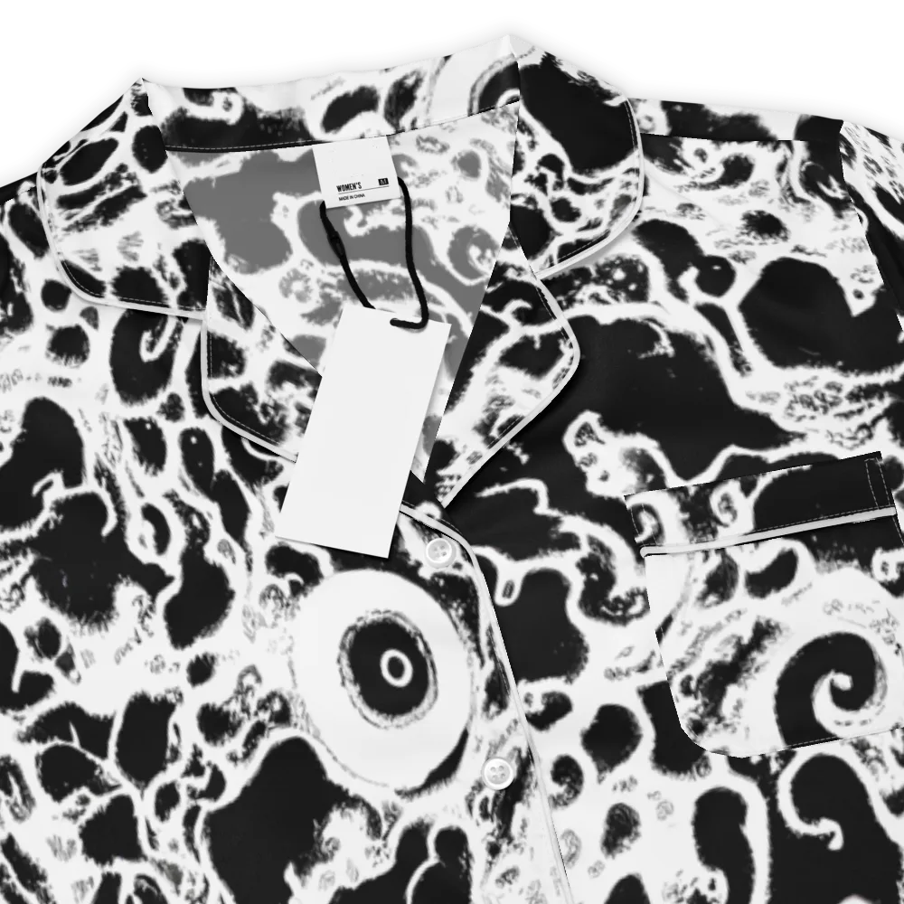 Obsidian Drift on Women's Short Sleeve Pajama Top — Product details