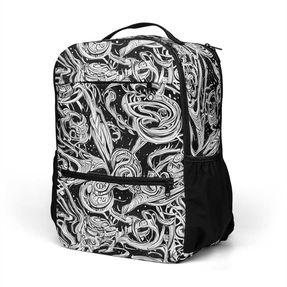 Blackwork Current on Utility Backpack — Left Front