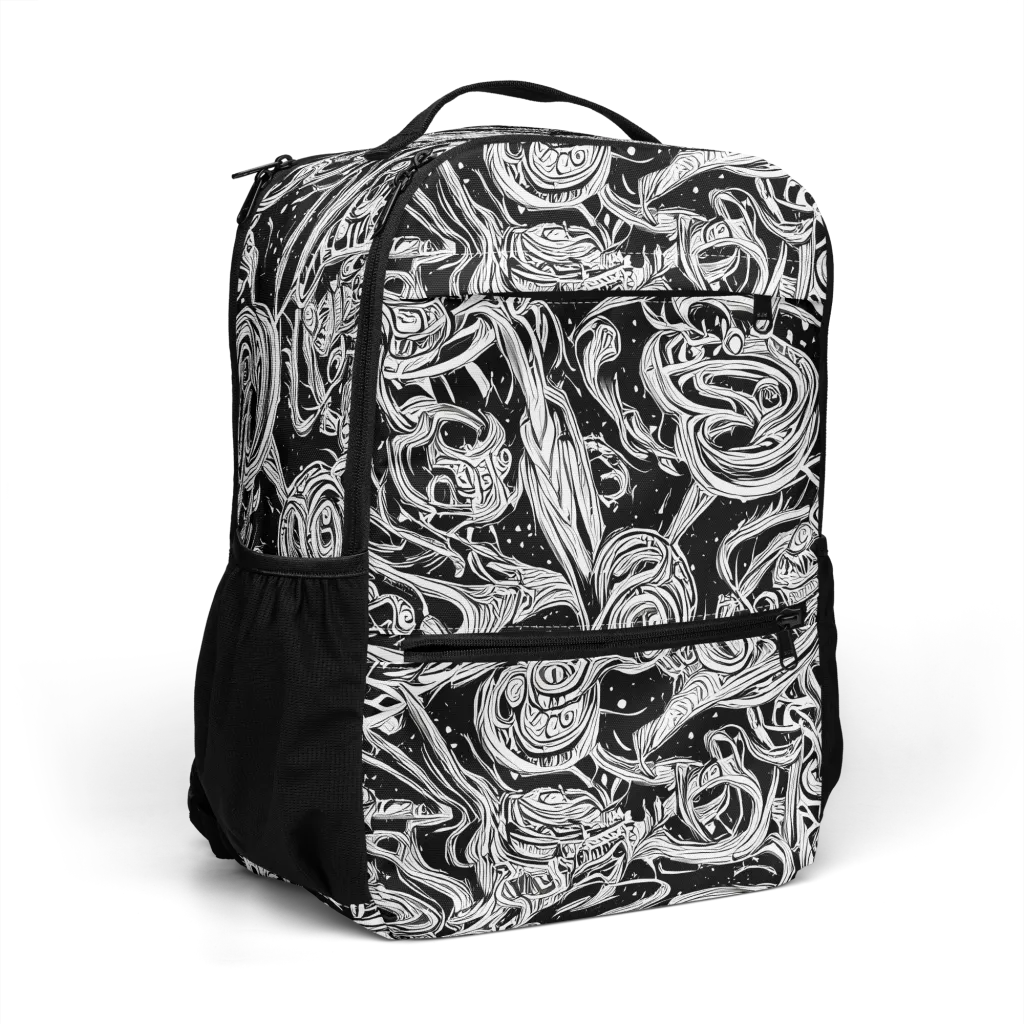 Blackwork Current on Utility Backpack — Right Front