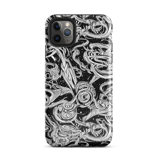Blackwork Current on a Tough Case for iPhone®