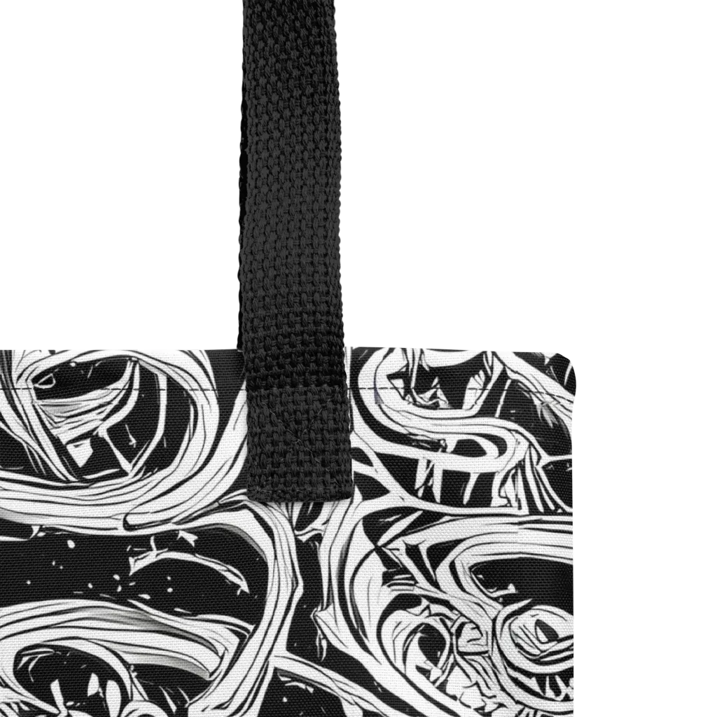 Blackwork Current on Tote Bag — Product details
