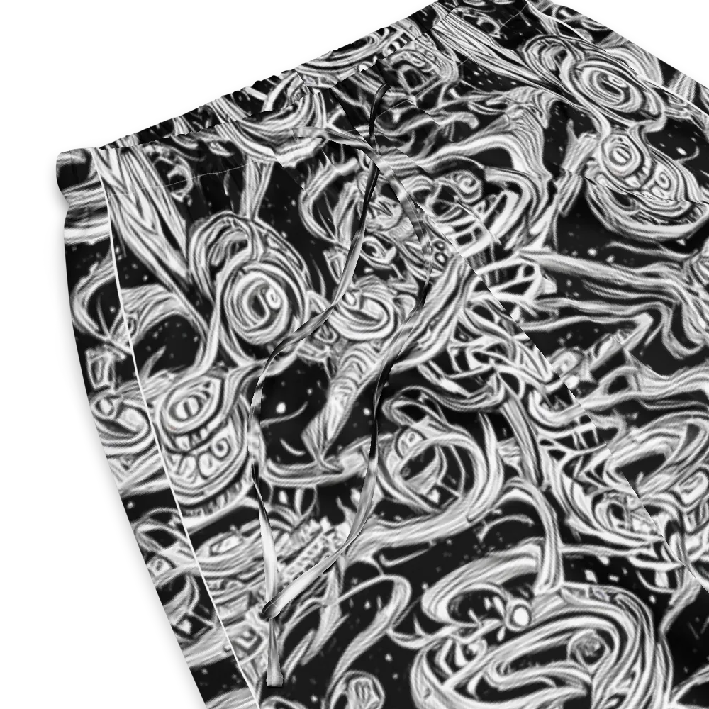 Blackwork Current on Women's Pajama Pants — Product details