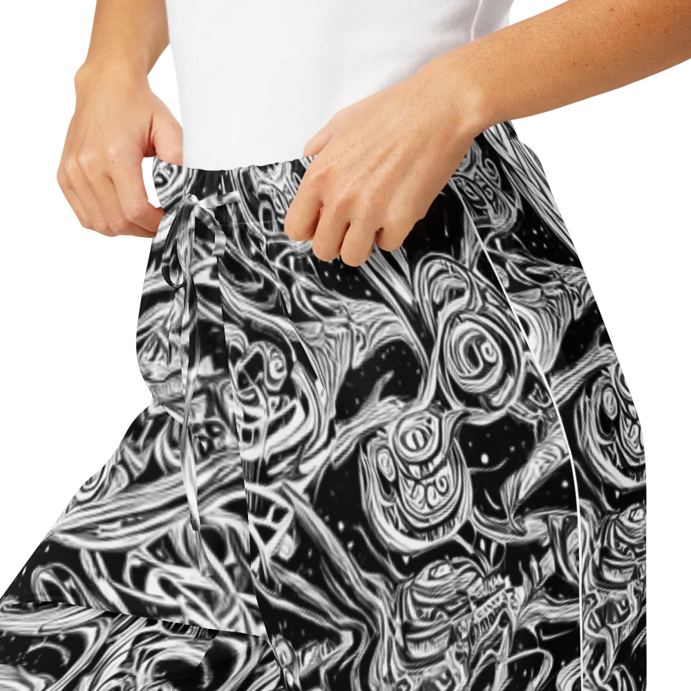 Blackwork Current on Women's Pajama Pants — Product details