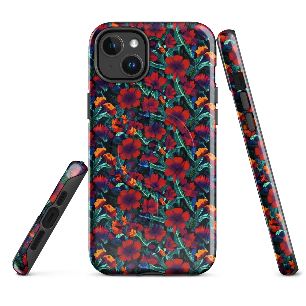 Crimson Jungle on MagSafe Tough Case for iPhone® — Front