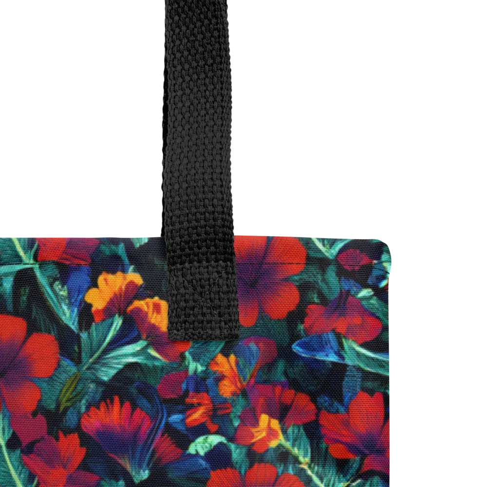 Crimson Jungle on Tote Bag — Product details