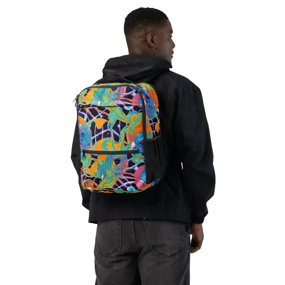 Prism Comet on Utility Backpack — Back