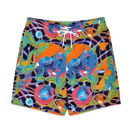 Prism Comet on a Men's Board Shorts