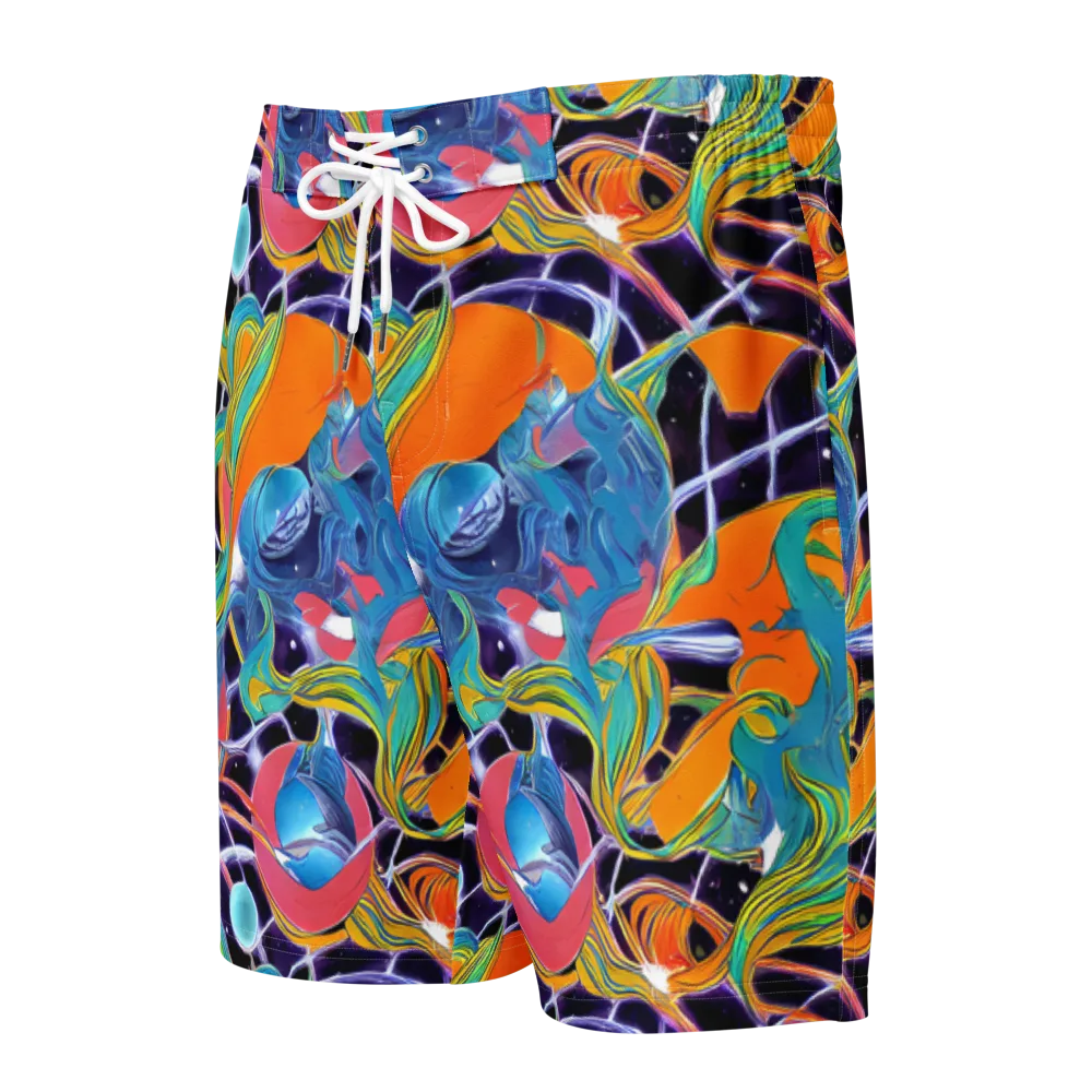 Prism Comet on Men's Board Shorts — Front