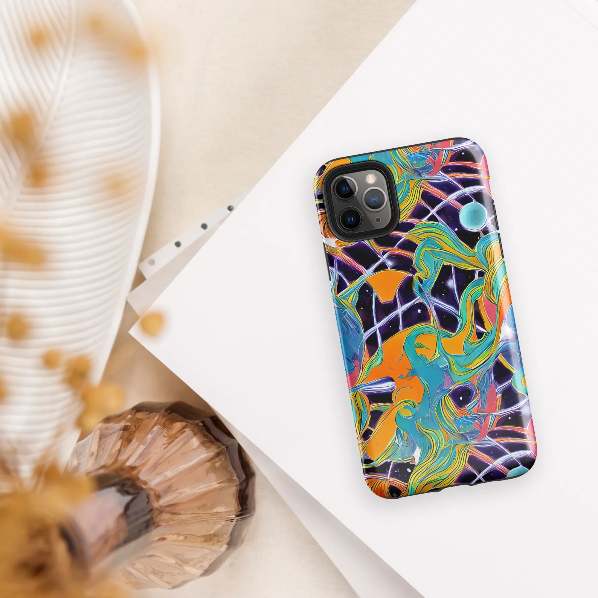 Prism Comet on Tough Case for iPhone® — Front