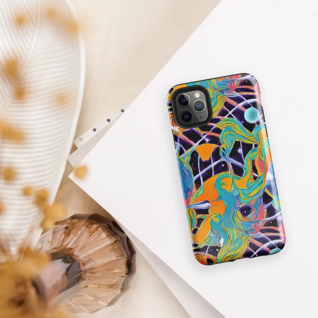 Prism Comet on Tough Case for iPhone® — Front