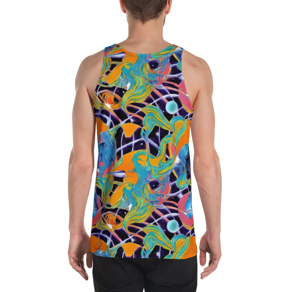 Prism Comet on Men's Tank Top — Back