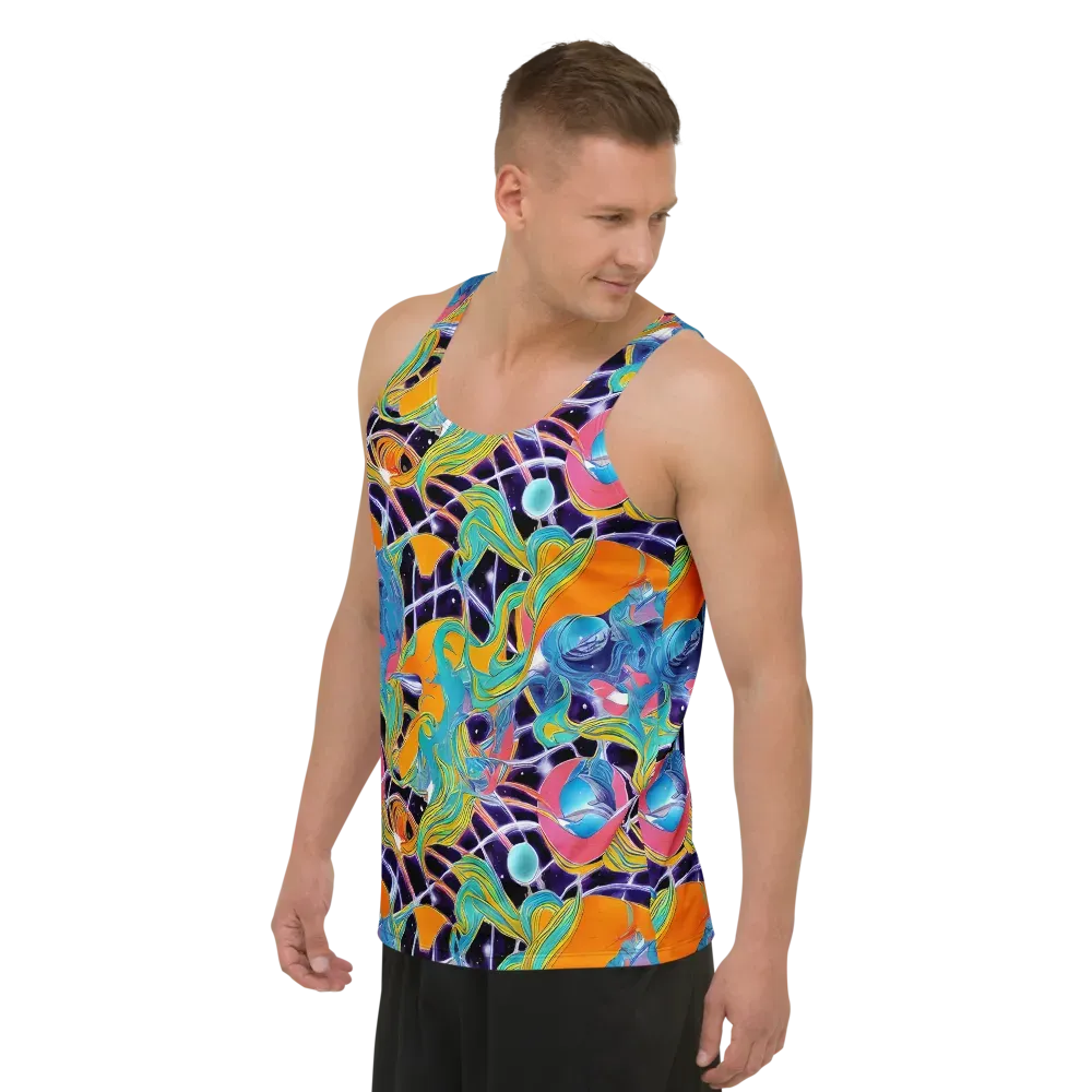 Prism Comet on Men's Tank Top — Left Front