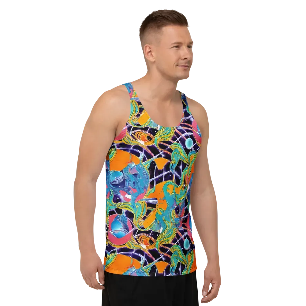 Prism Comet on Men's Tank Top — Right Front