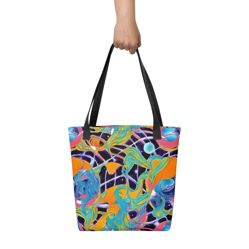 Prism Comet on Tote Bag — Front